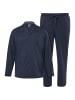 JP1880 Langer Schlafanzug in navy blau