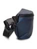 Zwei Cargo Gürteltasche 31 cm metallic blue