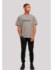 F4NT4STIC Oversize T-Shirt Koi Fish Oversize Japan Streetstyle in Asphalt