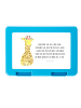 Mr. & Mrs. Panda Meal Prep Box Giraffe Blumenkranz mit Spruch in Weiß