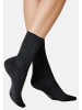 Kunert Socken Wool Care wärmend in Anthrazitmel