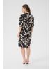 Kaffe Kleid KAmartha Loose fit in Black/Nature Organic Lines