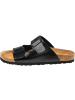 palado Pantoletten in Metallic Schwarz