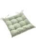 Home&Styling Collection Stuhlkissen mit Pflanzenmuster in Grün, (B) 40 x (L) 40 cm