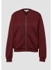 s.Oliver Sweatshirt Jacke in 3902_bordeaux