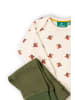 Little Green Radicals Bio T-Shirt und Jogger Set in Creme