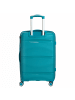 D&N Travel Line 4200 - 4-Rollen-Trolley M 67 cm (darkblue) in petrol