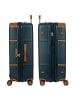 BRIC`s Bellagio 4 Rollen Trolley 76 cm mit Dehnfalte in blau-tabak
