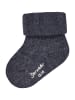 Sterntaler Baby Socken Wolle in blau melange