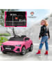 HOMCOM 12V Elektrofahrzeug Audi E-tron rosa