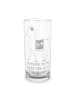Mr. & Mrs. Panda Wasserglas Alpaka Stolz mit Spruch in Transparent