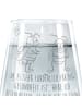 Mr. & Mrs. Panda Tumbler Hummeln Kleeblatt mit Spruch in Transparent