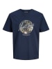JACK & JONES Junior Basic T-Shirt Jjhonolulu in navy blazer