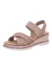 Skechers Damen Sandaletten DESERT CHILL - SWEET CROSSING in Beige