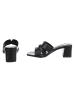 Ital-Design High-Heel Sandalette in Schwarz