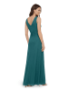 Vera Mont Abendkleid mit V-Ausschnitt in Dark Emerald