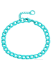 Adeliás Damen Armband – Panzerarmband aus Edelstahl 18 cm in grün