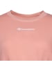 Champion Pullover Crewneck Croptop in rosa