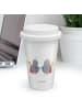 Mr. & Mrs. Panda Kaffeebecher To Go Sternzeichen Zwilling ohne S... in Weiß