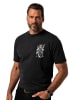 JP1880 Kurzarm T-Shirt in schwarz