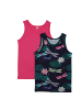 Walkiddy 2er Set Unterhemd Colorful Dragonflies in Multicolored
