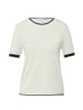 comma Strickshirt in ecru - 0001