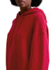 Marc O'Polo DENIM Strick-Hoodie relaxed in Red Mulberry