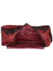 Nowi 2 Rollen Reisetasche 61 cm mit Dehnfalte rot