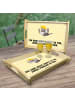 Mr. & Mrs. Panda tablett aus holz Rabe Sombrero mit Spruch in Gelb Pastell