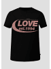 QS T-Shirt in 99D0_schwarz