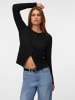 Vero Moda Strickjacke in Black