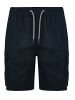 Threadbare Cargoshorts Swansea in blau-schwarz