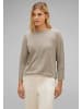 Street One Sweatshirt in spring sand melange