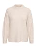 Kaffe Strickpullover KAsia Relaxed fit in Sand Dollar Melange