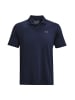 Under Armour Poloshirt UA PERF 3.0 STRIPE POLO in Blau