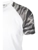 Urban Classics T-Shirts in wht/darkcamo