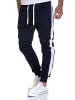 Amaci&Sons Jogginghose NASHVILLE in Navyblau/Weiß