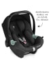 ABC-Design Babyschale Tulip (Autositz Gruppe 0+ / i-Size) in schwarz