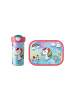 Mepal 2er Set Brotdose + Verschlussbecher Campus 300 ml + 700 ml in Unicorn