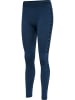 Hummel Hummel Leggings Hummel First Multisport Damen Nahtlosen in DARK DENIM