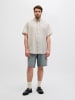 JACK & JONES PLUS Hemd in White Pepper
