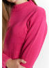 myMo Damen Cropped Pullover in Pink