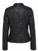 ONLY Lederjacke für Damen in schwarz