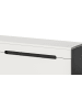 Inn.Furn Vitrine weiß, grau, Vitrinenschrank hängend / stehend 36 cm