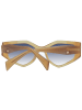 Ana Hickmann Frauen Sonnenbrille Geometrisch Honig
