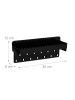 relaxdays Schmuckhalter in Schwarz - (B)30 x (H)12 x (T)8 cm