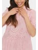 SAINT TROPEZ Kurzarm-Bluse GeleksaSZ Gerade Passform in Pink Nectar