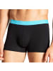 Calida Boxershort 3er Pack in Schwarz/Grün/Blau/Rot