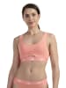 adidas Bustier SCOOP BRALETTE in coral