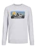 JACK & JONES Junior Sweatshirt in White Melange